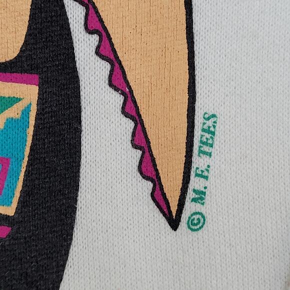 Vintage 1991 Taft-Raiders Sweatshirt Women Large 20x22 Texas - Picture 16 of 16